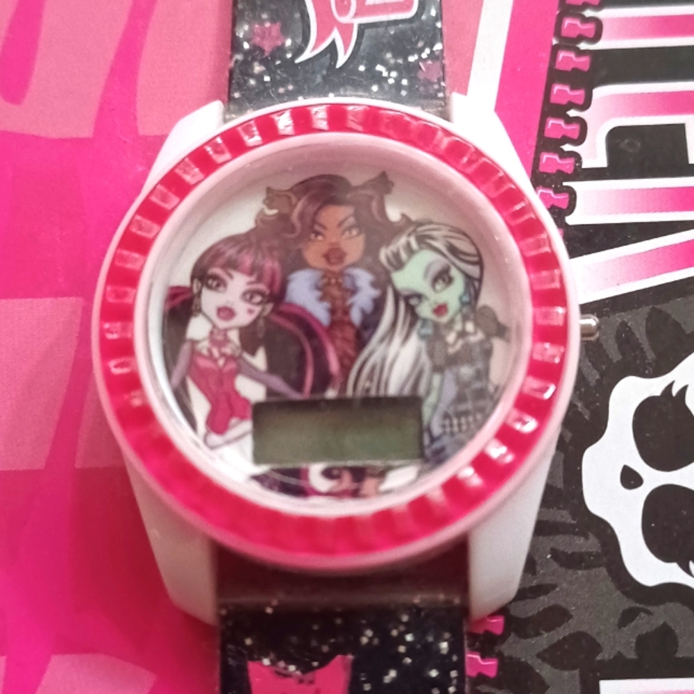 Monster High Freaky Fabulous LCD Watch